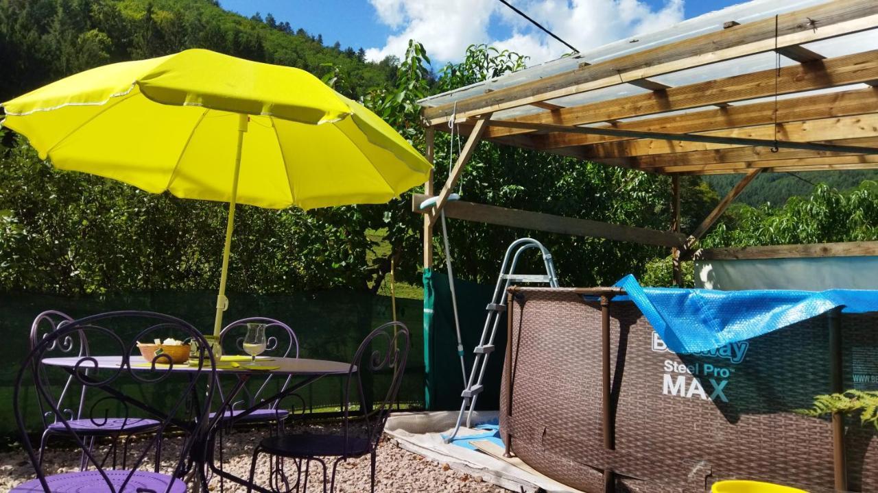 Abri De Jardin Amenage, Chambre Camping Glamour Hotel Lalaye Exterior foto